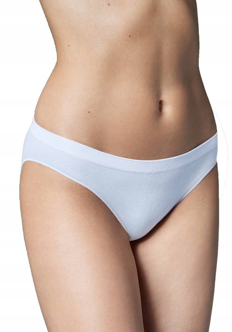 

Figi damskie mini bikini Cotton Gatta biały XL