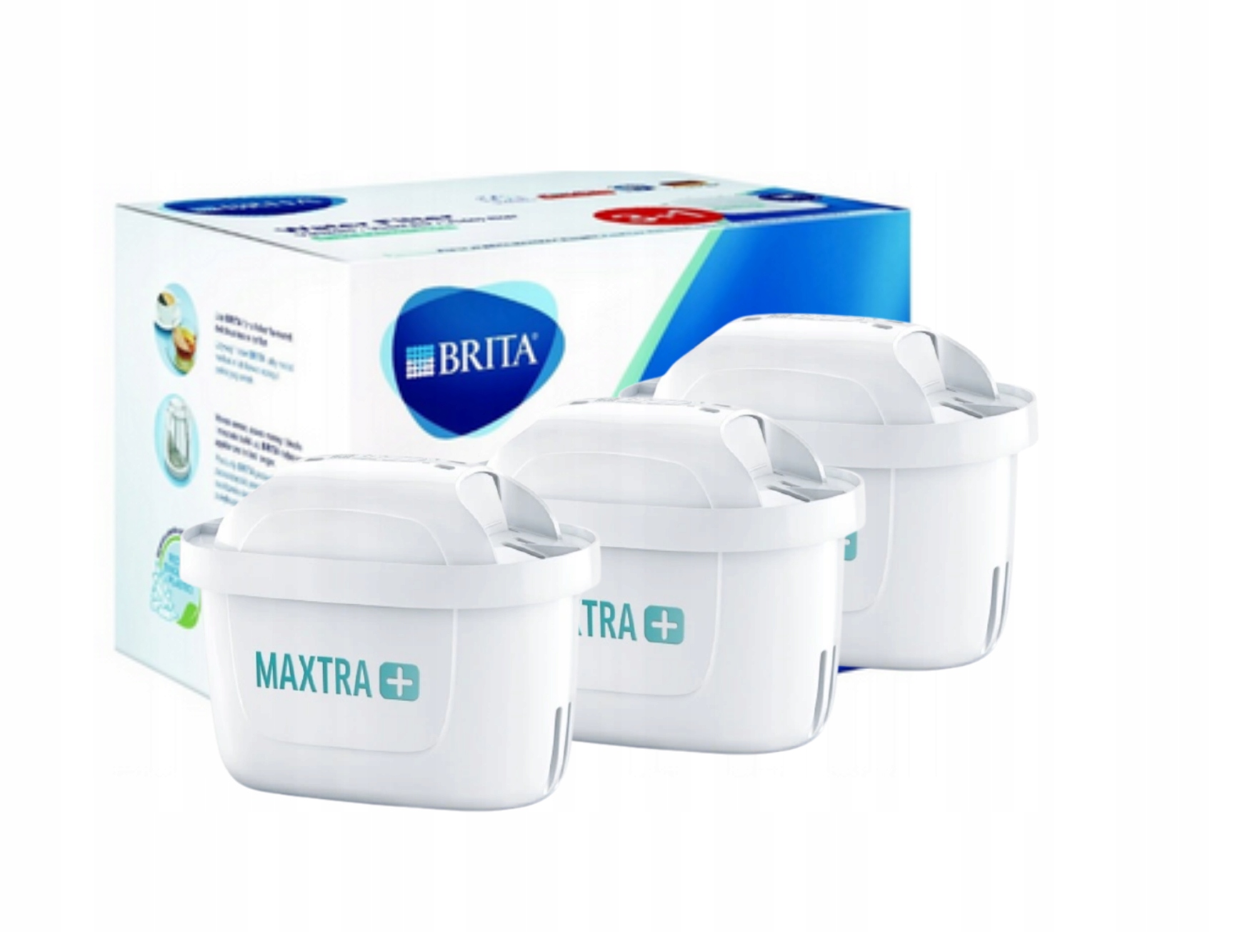 

3 Sztuki Wkład Filtr Brita Maxtra Plus+ Oryginalne