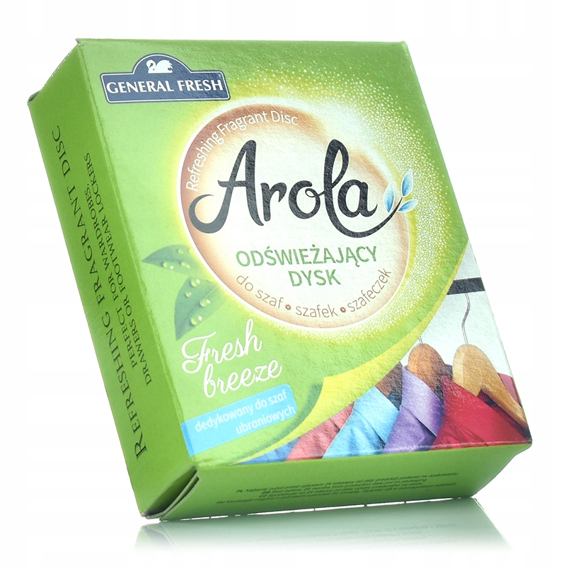 

Arola Odświeżający Dysk do Szafy Fresh Breeze