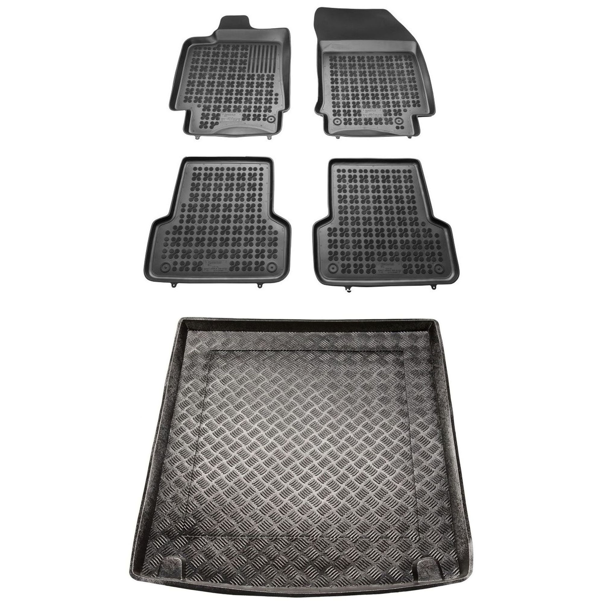 Sada koberčekov a protišmykovej podložky Renault Laguna III 2007-2015