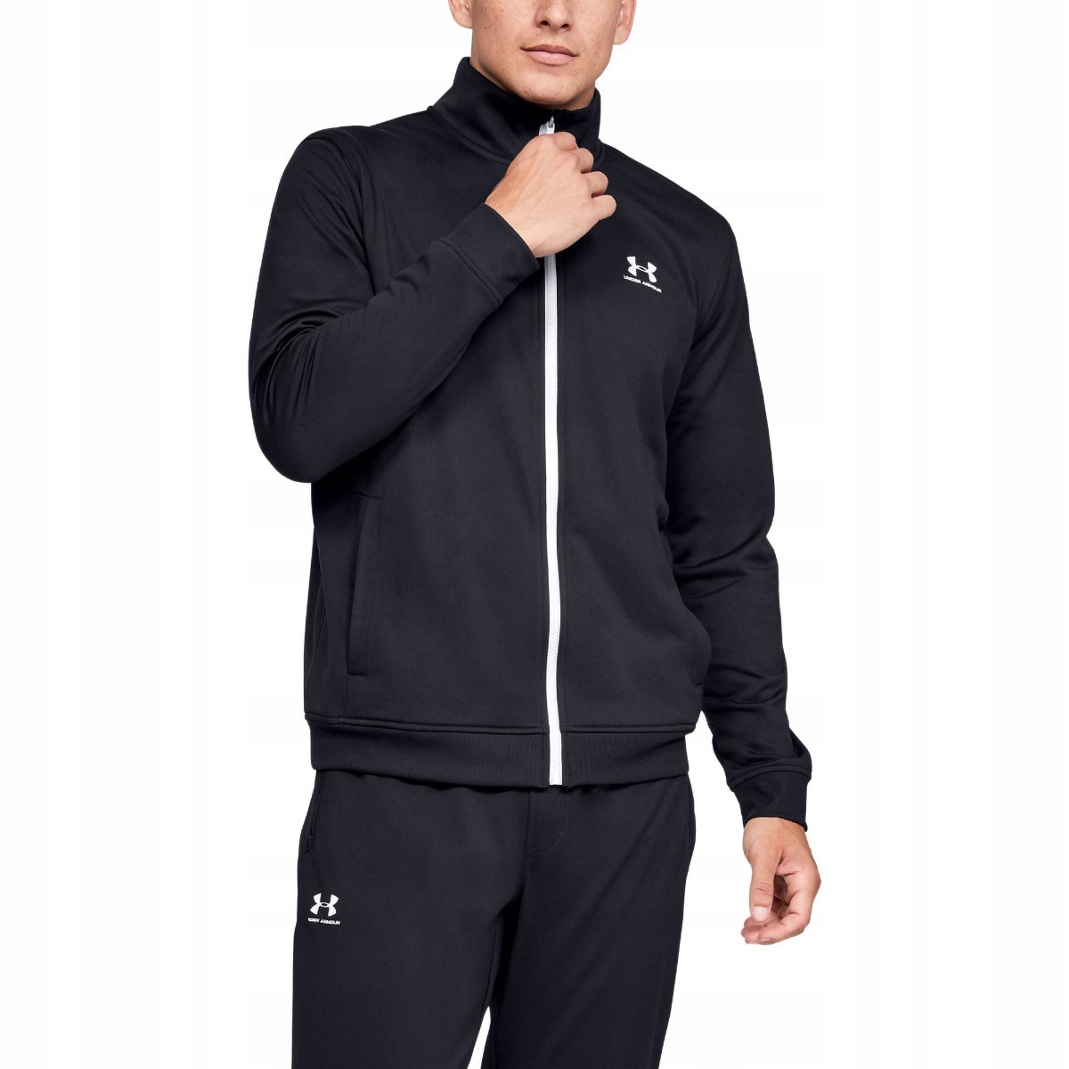 Męska bluza Under Armour Sportstyle Tricot Jacket Czarny S