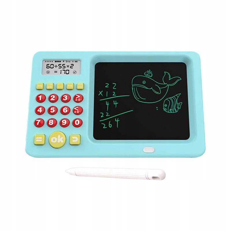 Rajztábla LCD tábla 5,2'' Színes rajztábla számológép