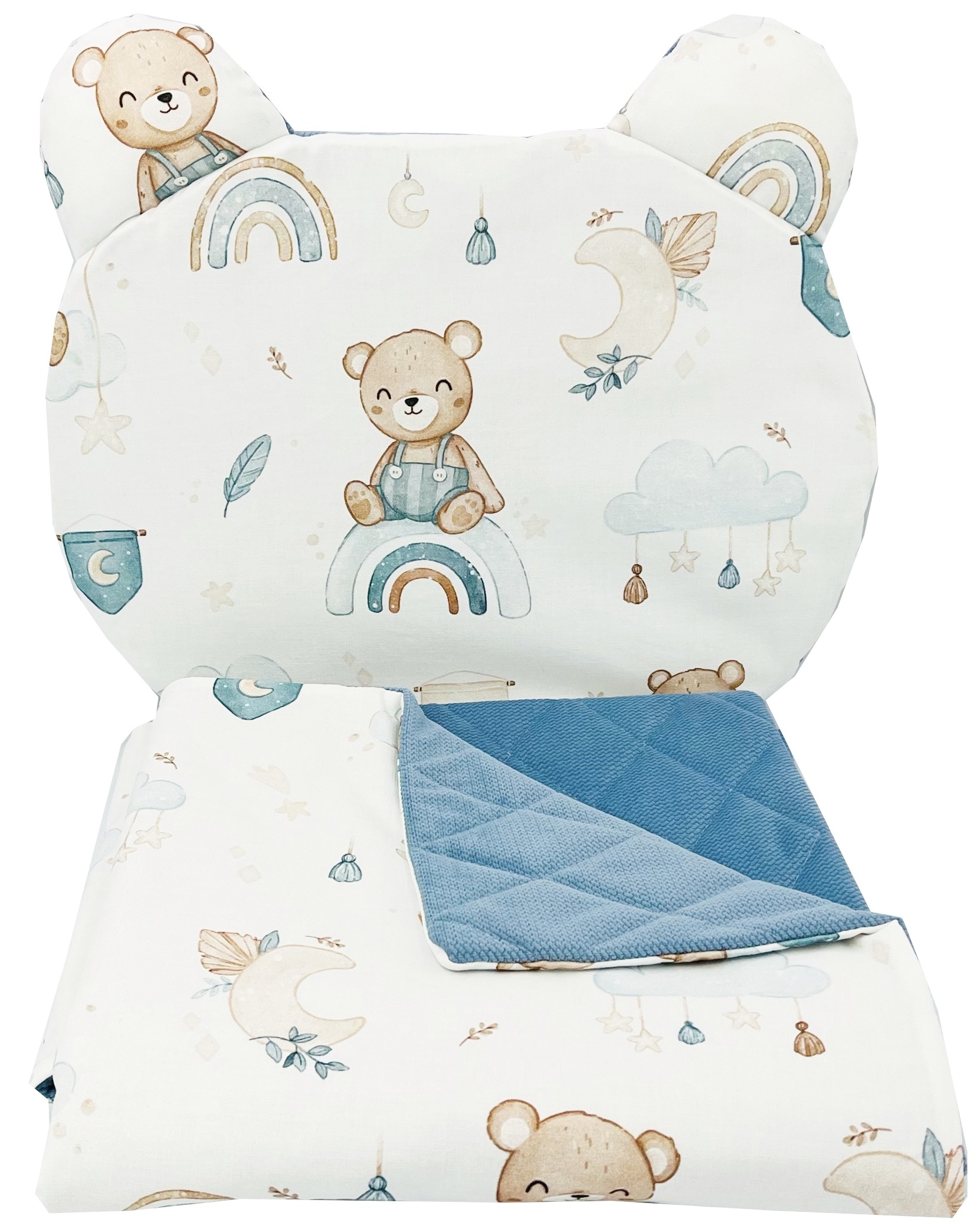 

Pościel do gondoli, kołyski Senne misie+uszatka