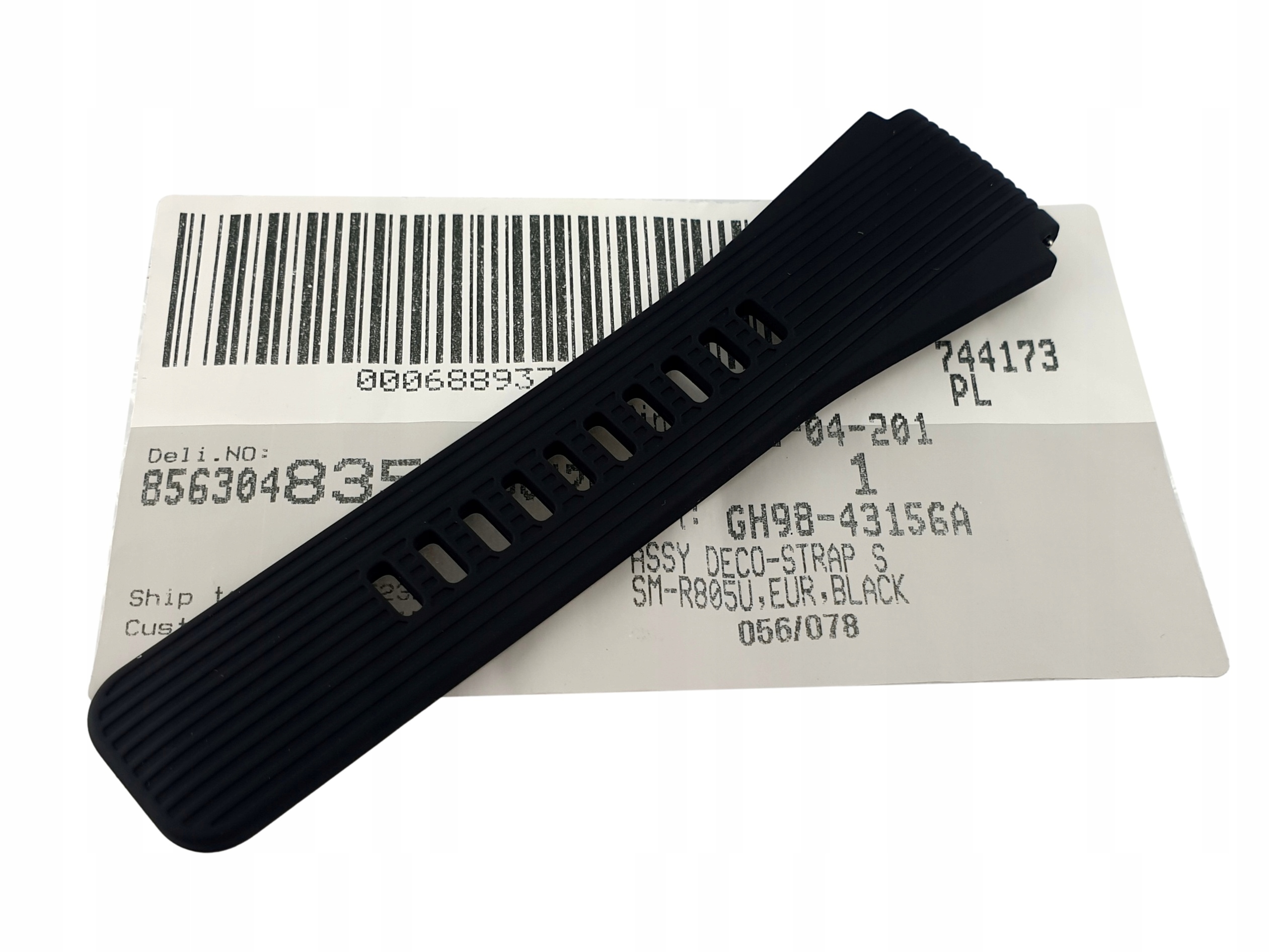 

Galaxy Watch 46mm Pasek Zegarka Czarny