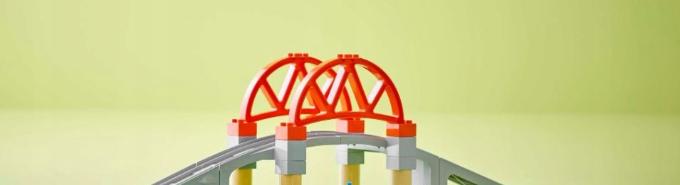 Lego Duplo Wiadukt Železniční most Jasný Nový