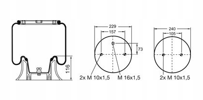 MIECH SCANIA R P G T MIECH OSI PODNOSZONEJ SCANIA Producent części Inny
