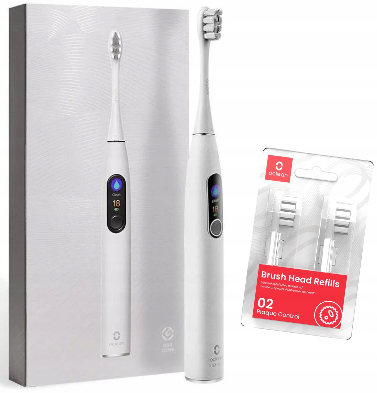 

Oclean X Pro Elite szczoteczka soniczna Zestaw