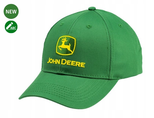 

Czapka z daszkiem zielona John Deere