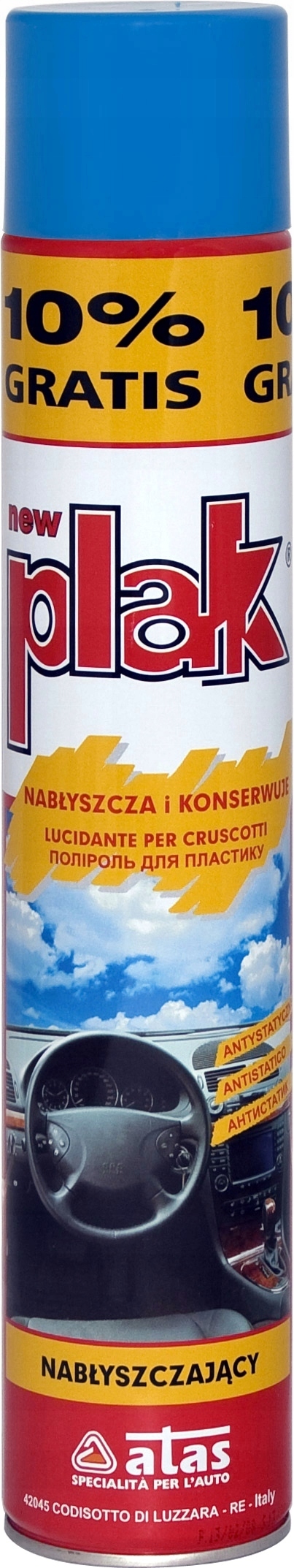 

Plak nabłyszczający do kokpitu Atas lawenda 750 ml