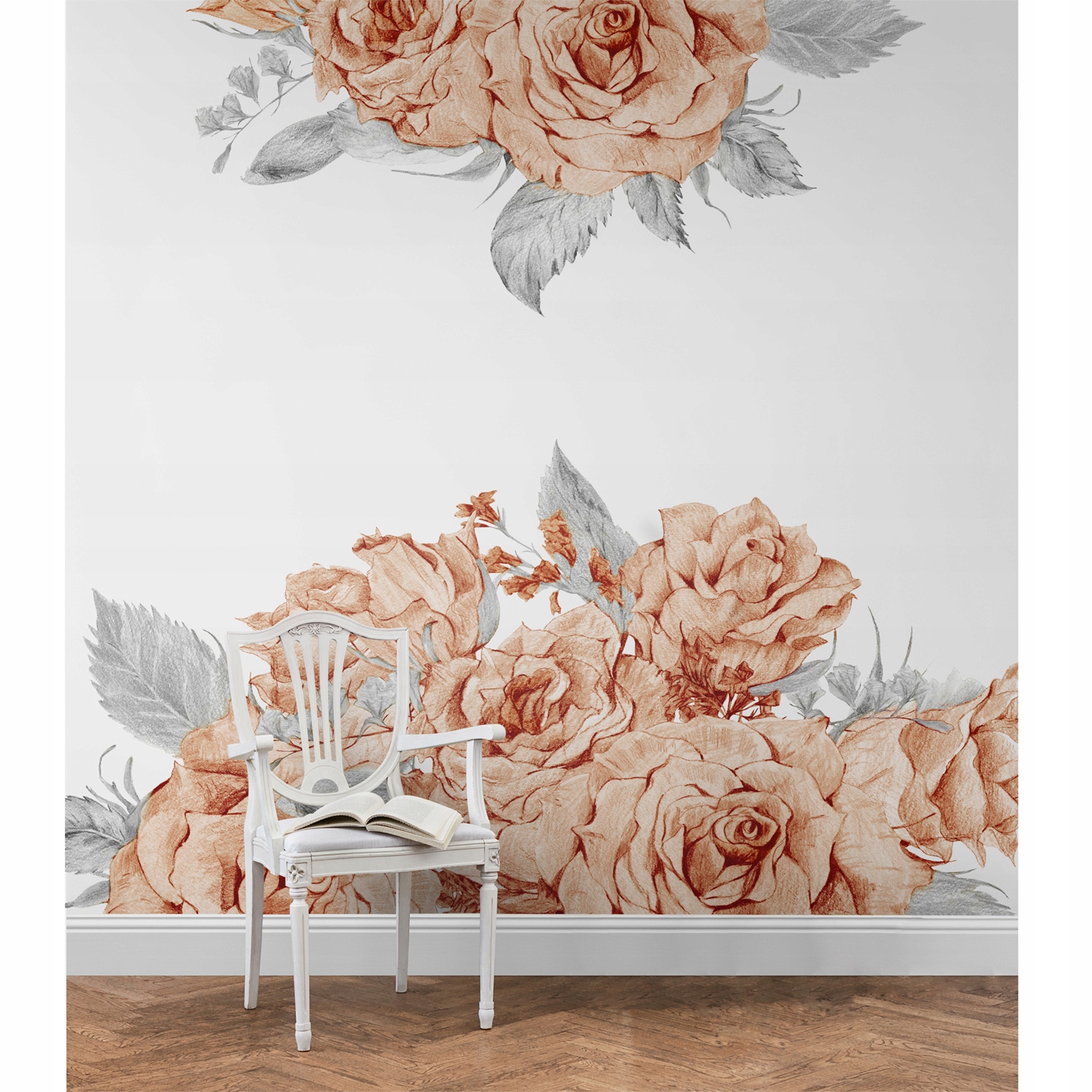 

Fototapeta samoprzylepna Kwiaty róży 290x290 cm