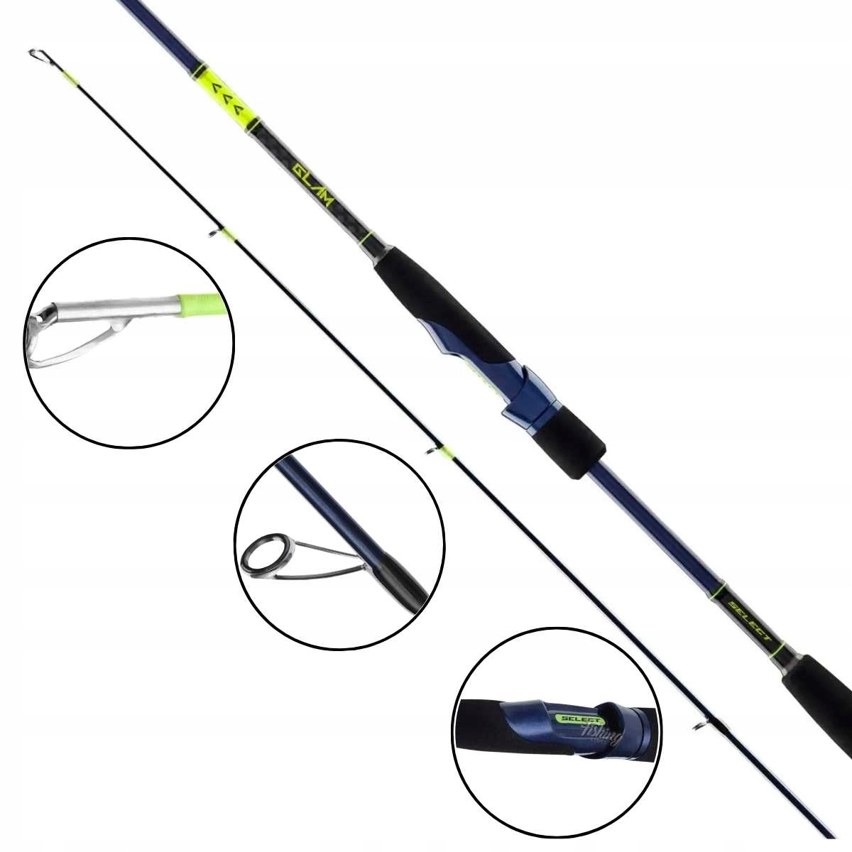 Wędka Select Glam GLM-702MH 213cm 8-30g Fast Gratis!!!