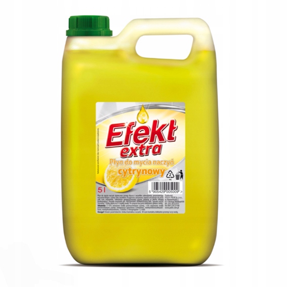 

Płyn do mycia naczyń Efekt Extra 5L cytryna