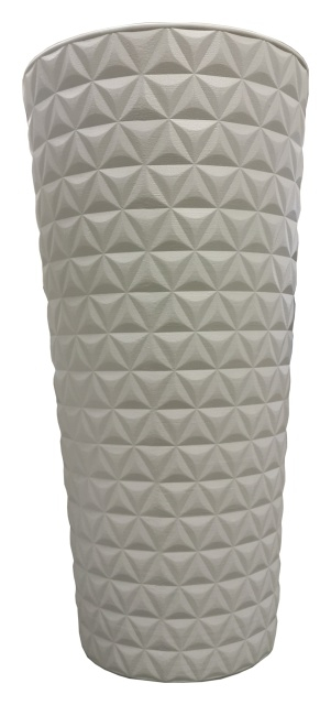 

Doniczka Diament Slim fi 30 platyna Form-Plastic