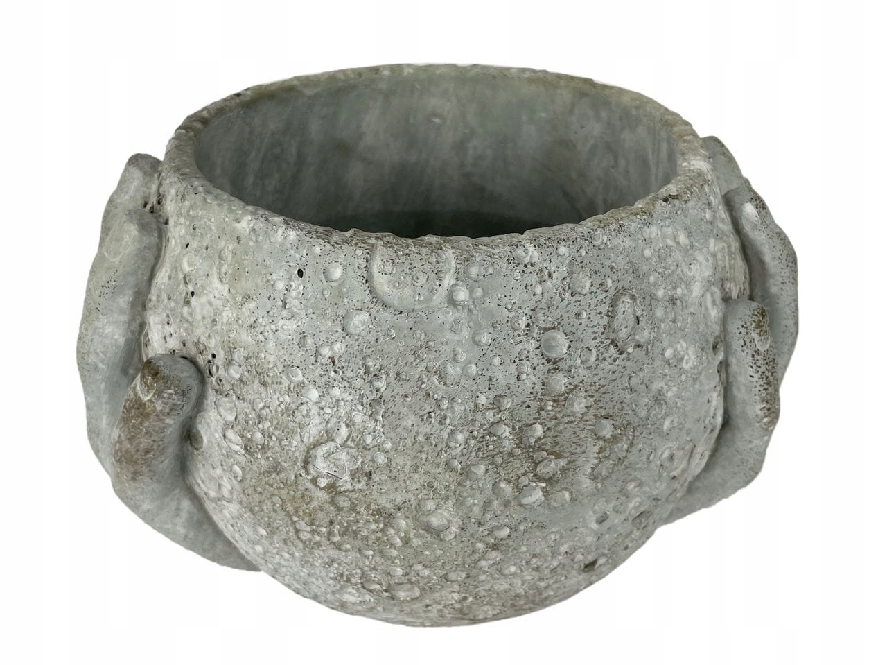 

Doniczka Osłonka Szara Głowa Betonowa 13,5x18,5