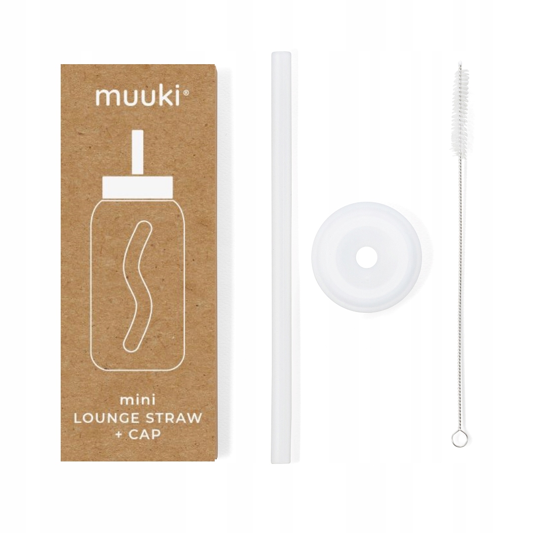 

Muuki słomka do butelek 500 ml Lounge Straw+ Cap