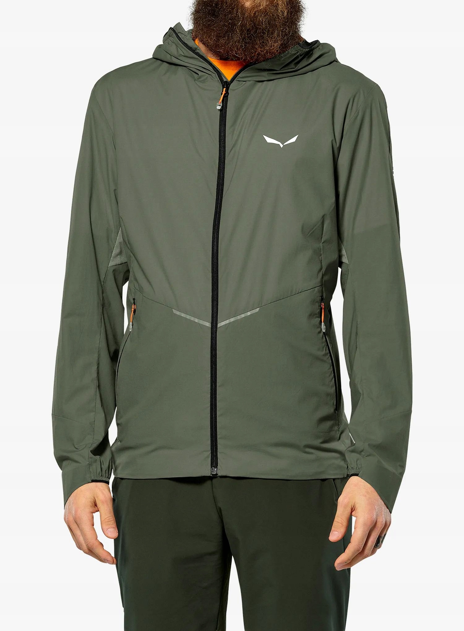 Pánská softshellová bunda Salewa Pedroc Wind Hd Jkt faded green XL