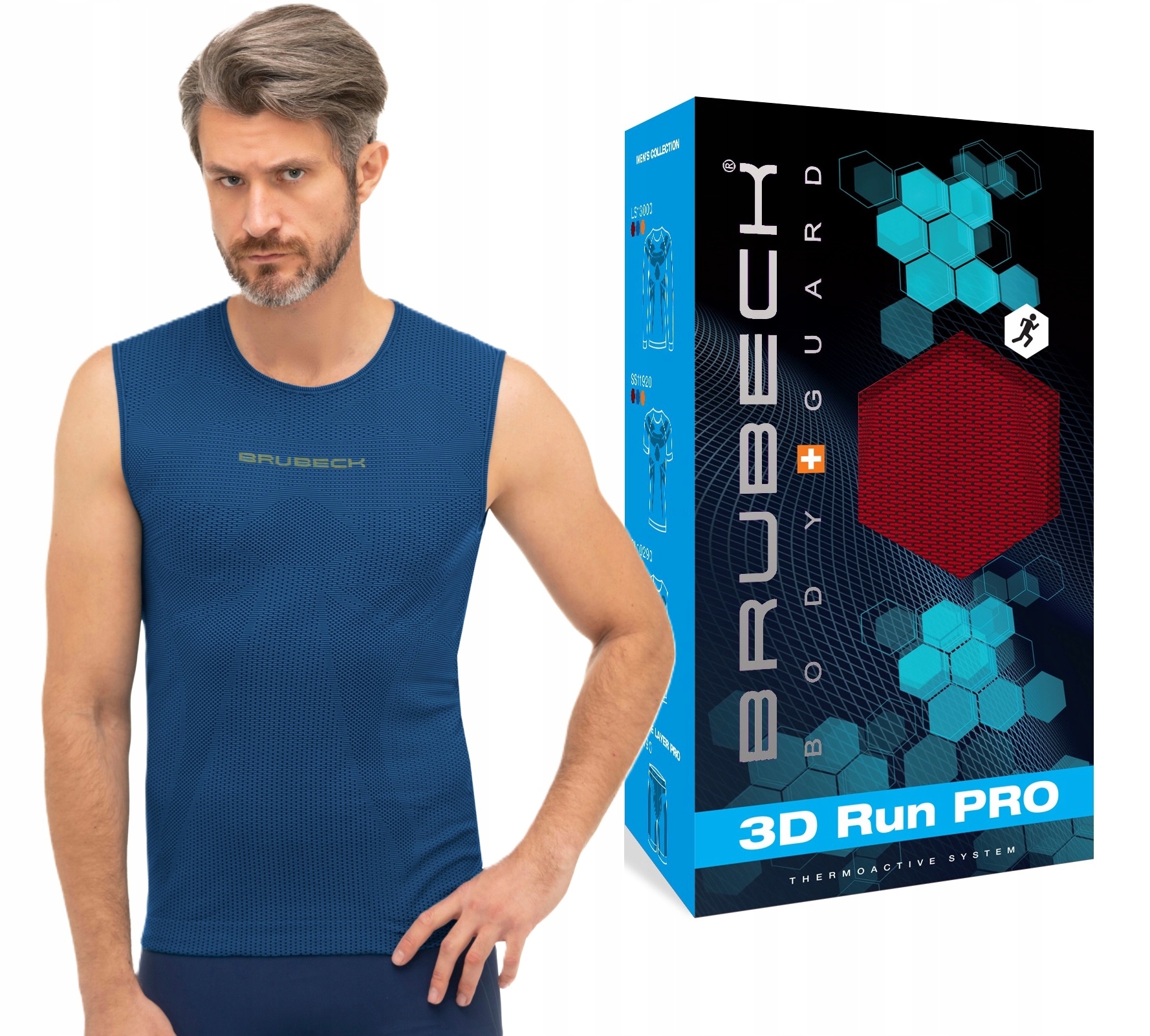 Brubeck 3D Pro Męski Turystyczny Bezrękawnik -2XL
