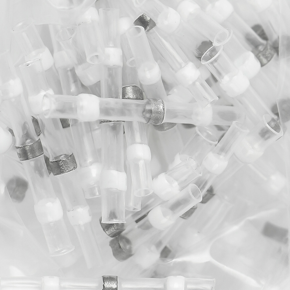 RURKI KOSZULKI OSŁONKI TERMOKURCZLIWE Z CYNĄ 50SZT ZESTAW WODOSZCZELNYCH