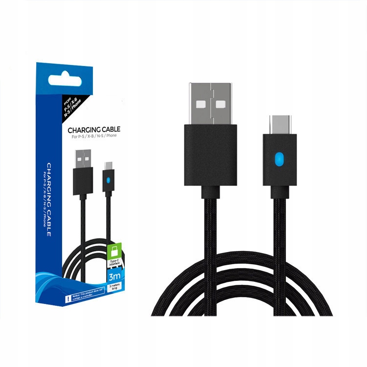 Ładowarka kabel ładujący USB-C do DualSense PS5