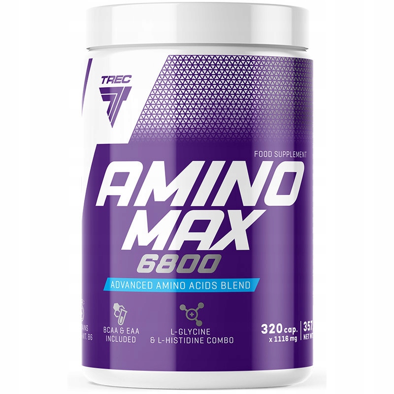 Trec Amino Max 6800 320CA Aminokyseliny Regenerace