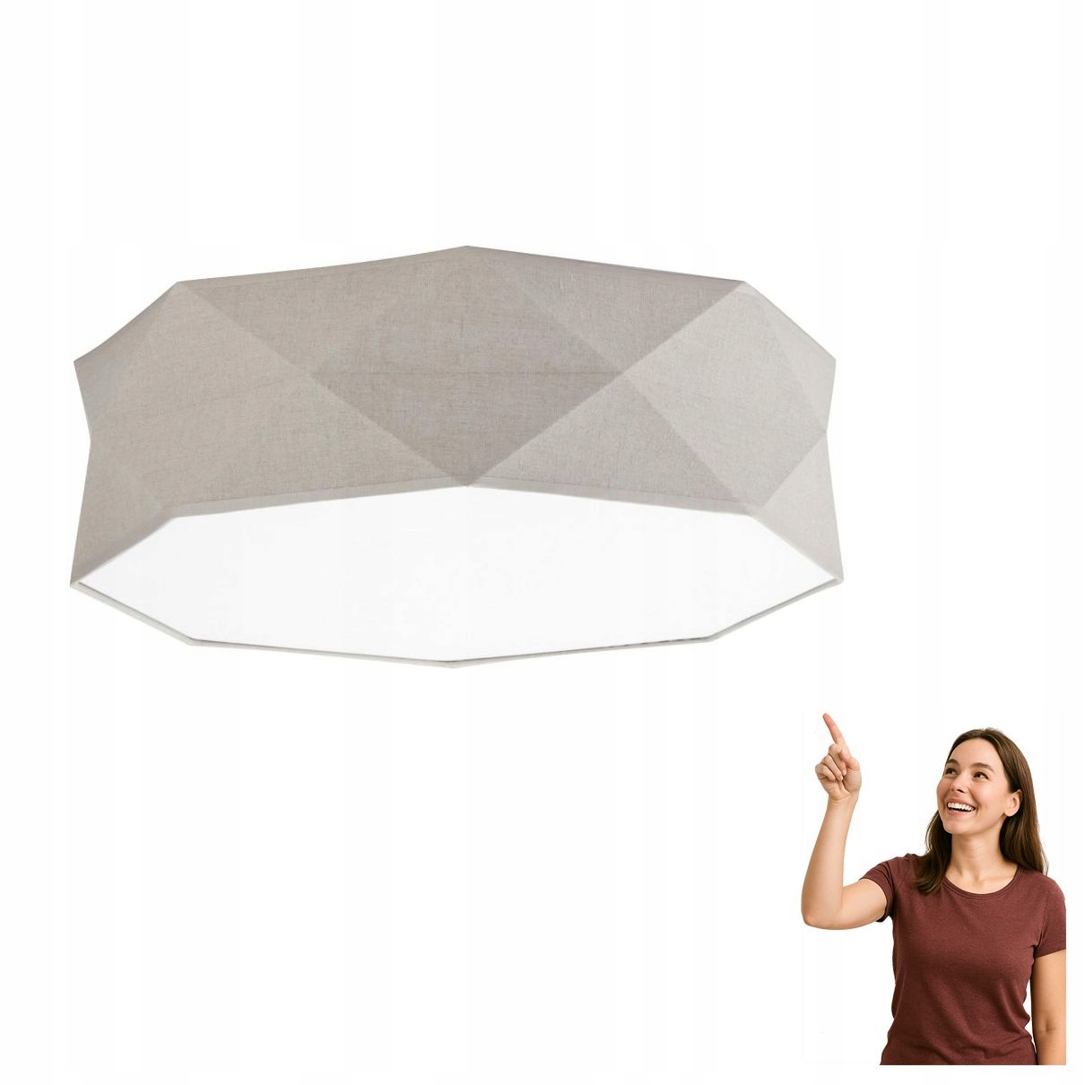 Stropná lampa Kantoor Nature 6195 Tk Lighting