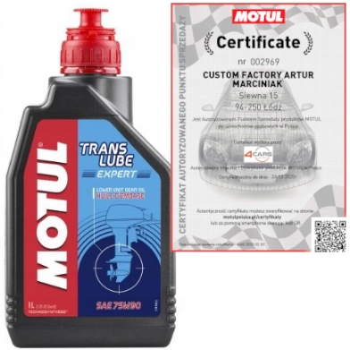 

Motul Translube Expert 75W90 Olej Do Spodziny 1L