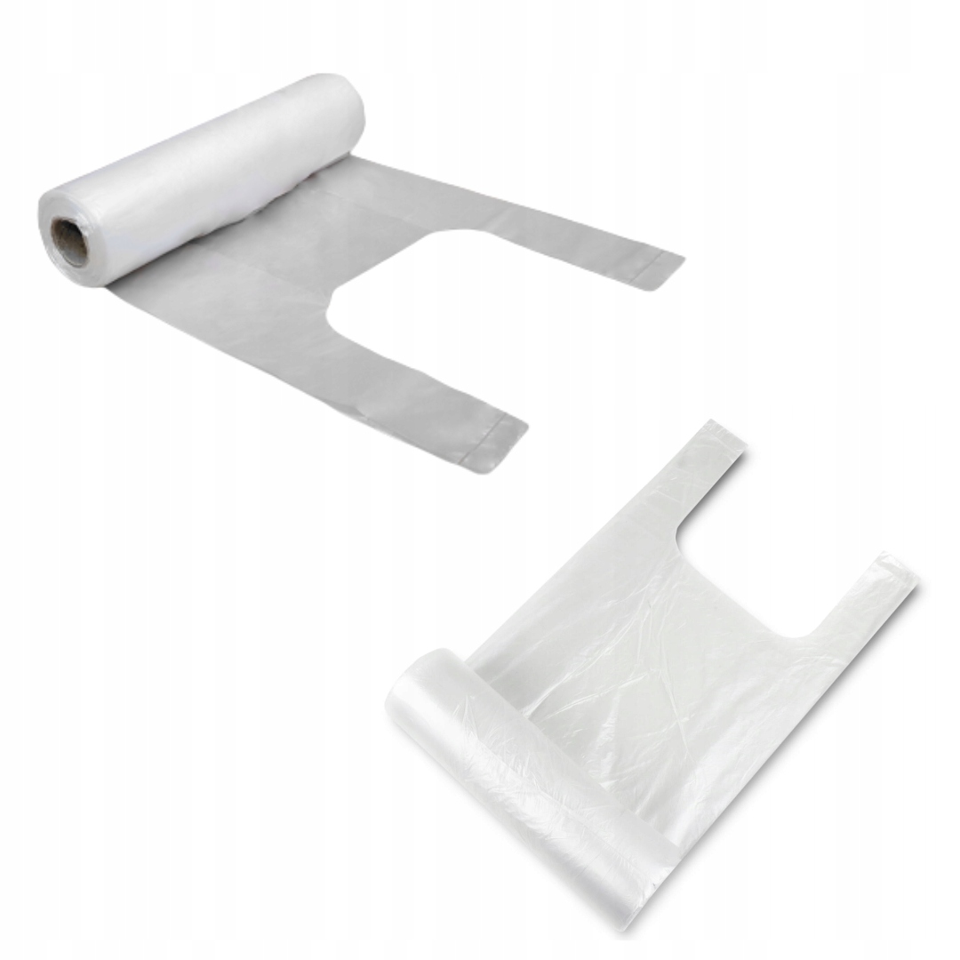 

Reklamówki Jednorazowe W Rolce Do 5KG Zrywki Mocne