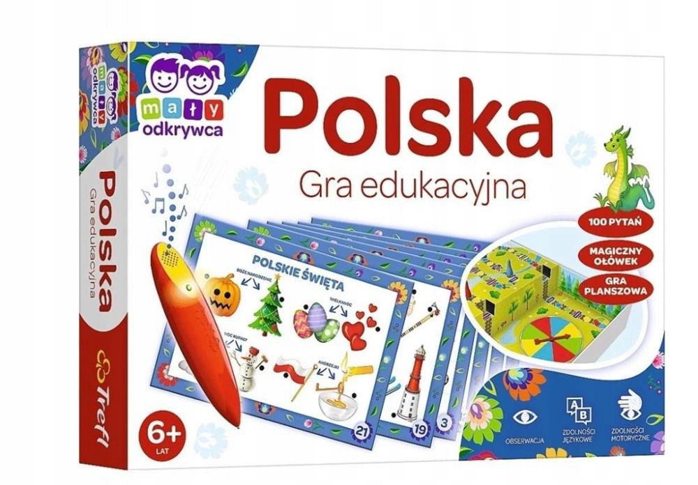 GRA POLSKA MAGICZNY OŁÓWEK 02114