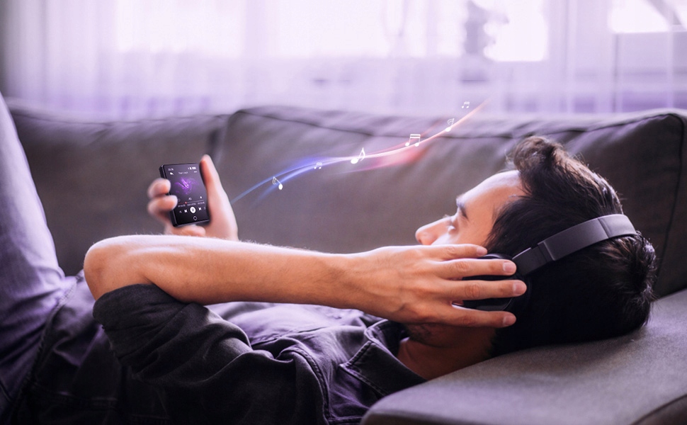 ODTWARZACZ MUZYCZNY HIFI MP3 MP4 16GB BLUETOOTH 5.3 FM RADIO POLSKI MENU Wbudowana pamięć 8 GB