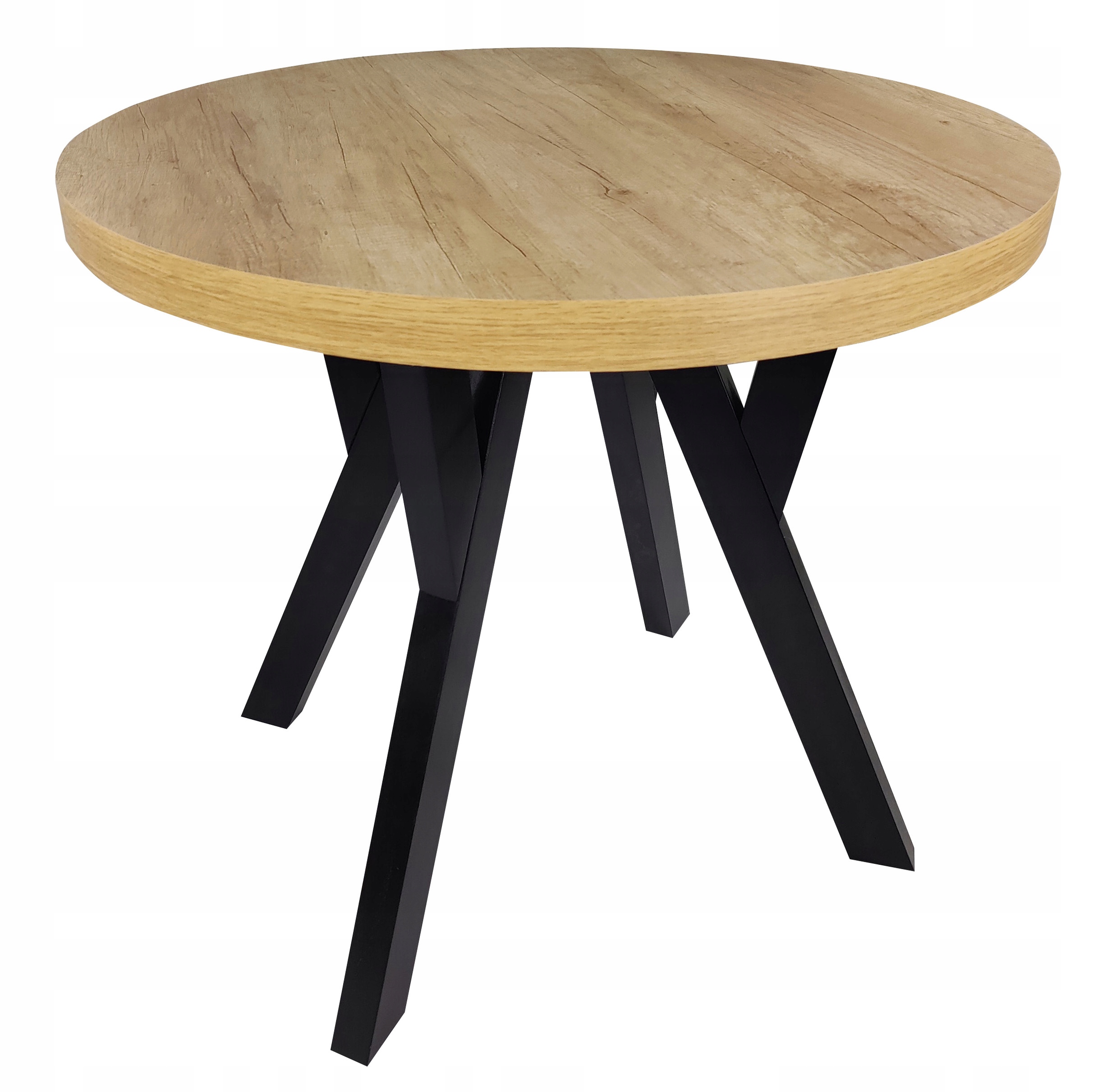 Stół okrągły solidny blat NEBRASKA EGGER Ø100/200