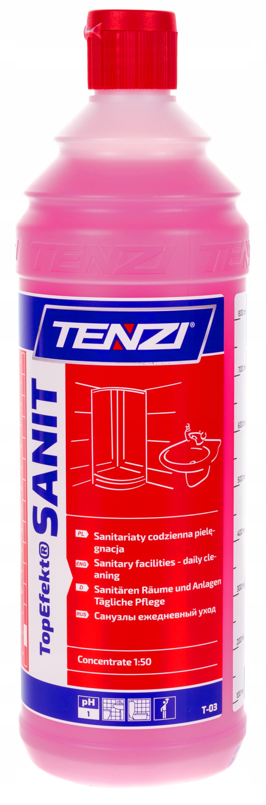 

Tenzi TopEfekt Sanit Do Mycia Łazienek 1L