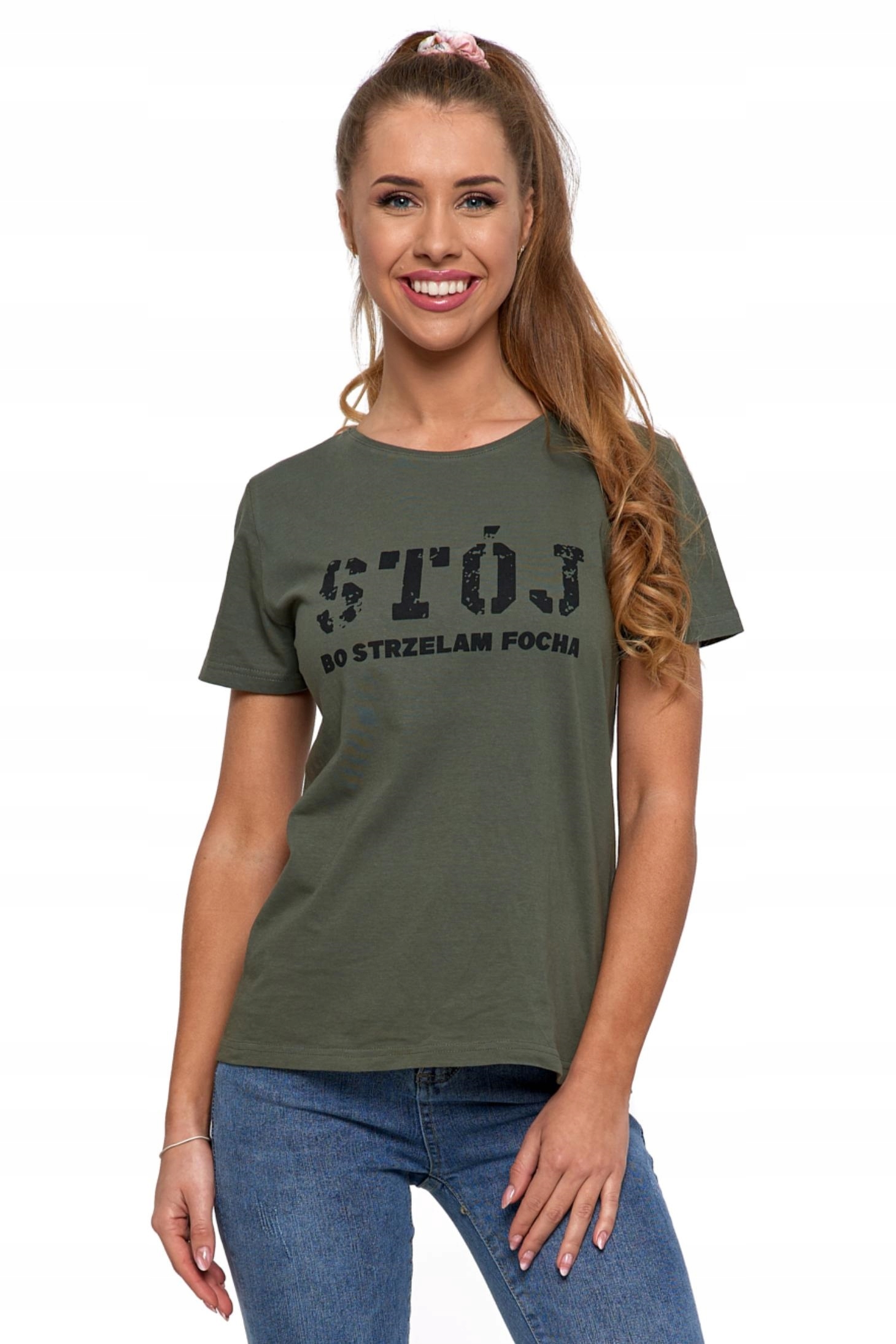 

Moraj T-shirt damski Stój bo strzelam focha XL