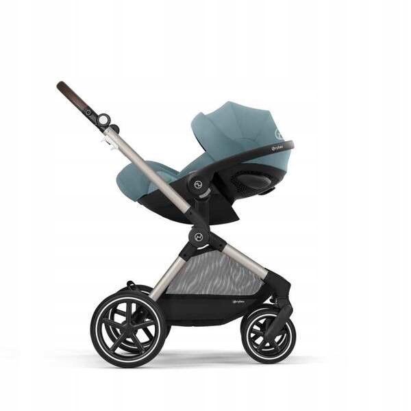 Cybex Eos Lux Wózek Głęboko-Spacerowy Rama Frame Stormy Blue Liczba kół 4