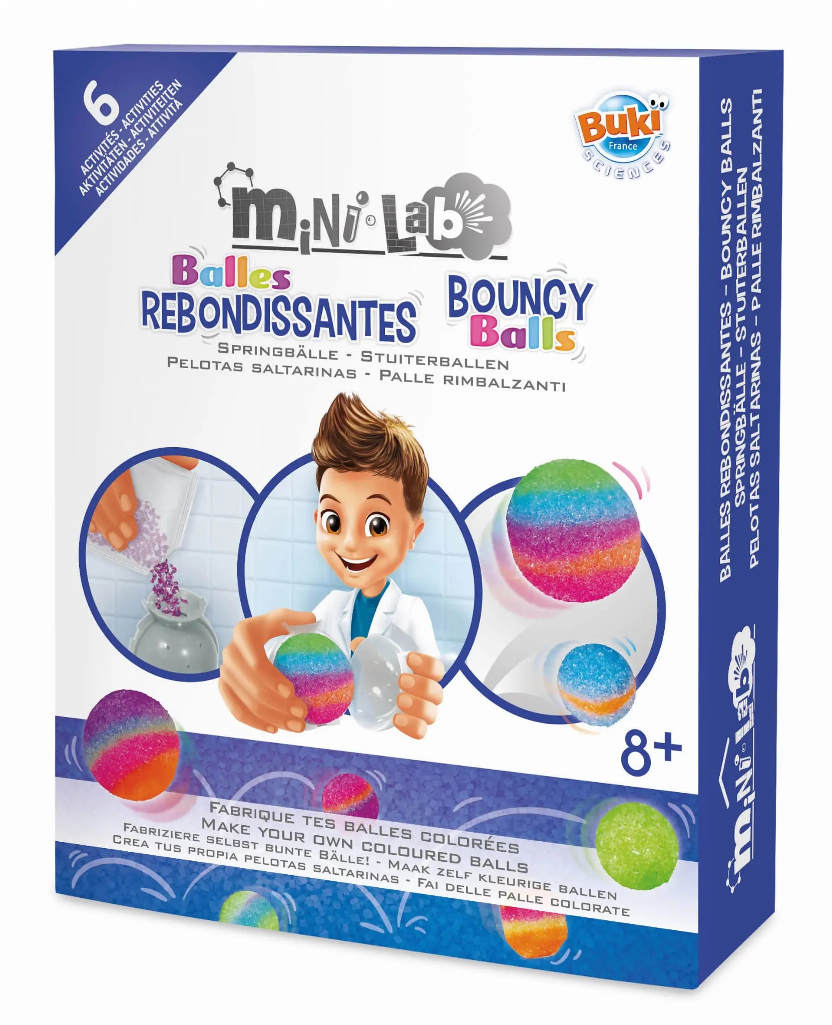 

Mini lab Podskakujące piłki Buki