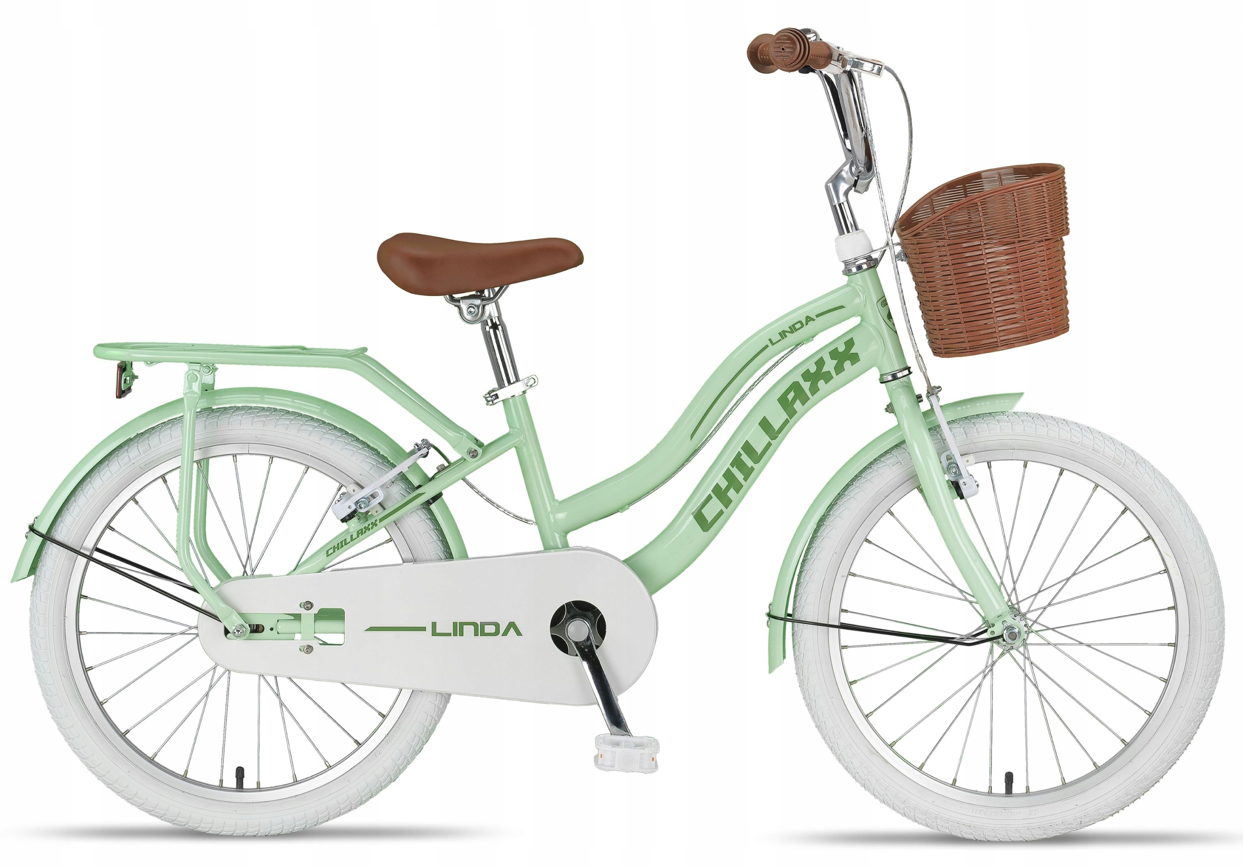 Niemiecki Rower Dziecięcy Miejska Holenderka Linda 20" Koszyk