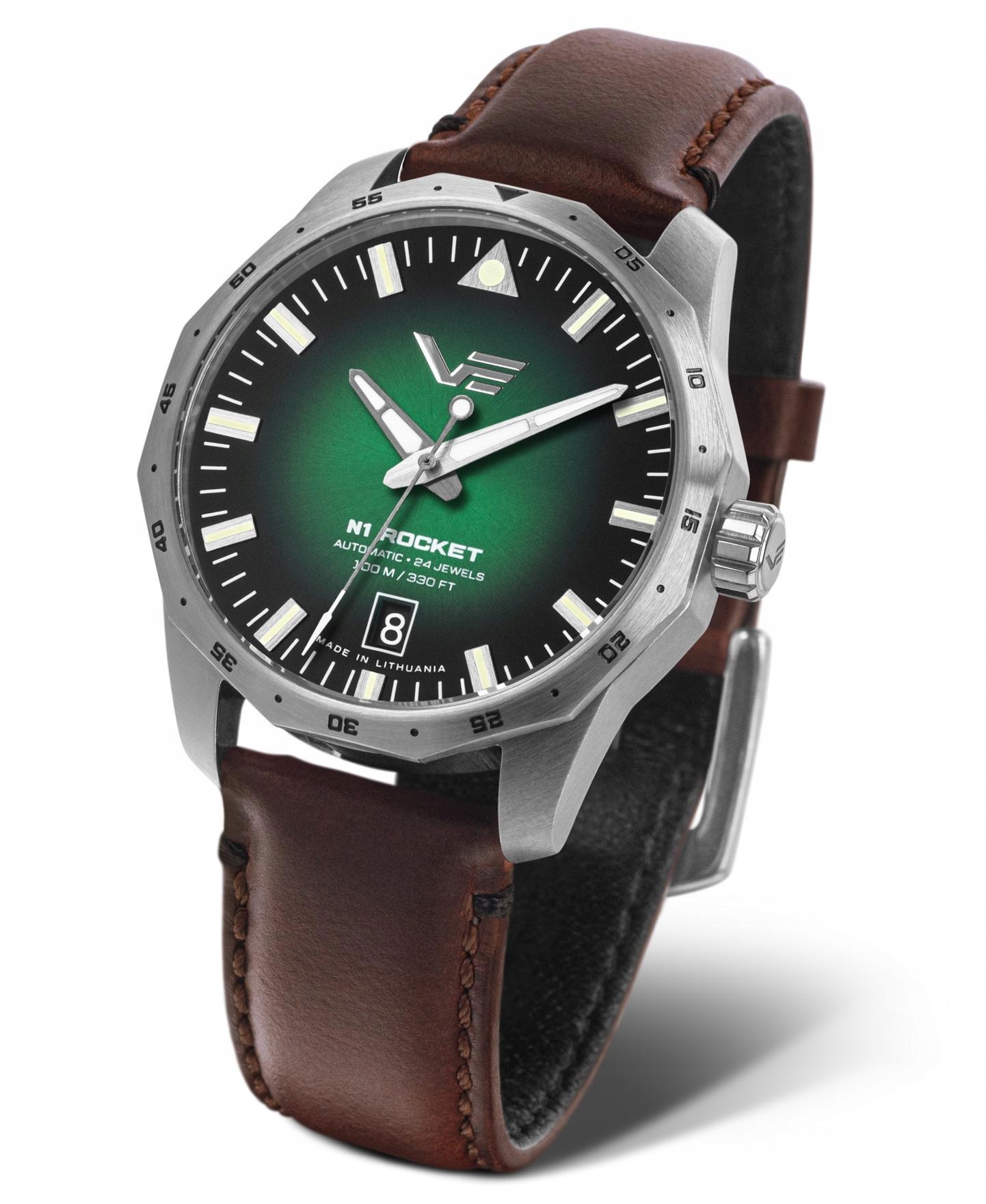 Nové Originální Pánské Hodinky Vostok Europe NH35A-125A749 Rocket N1 compact