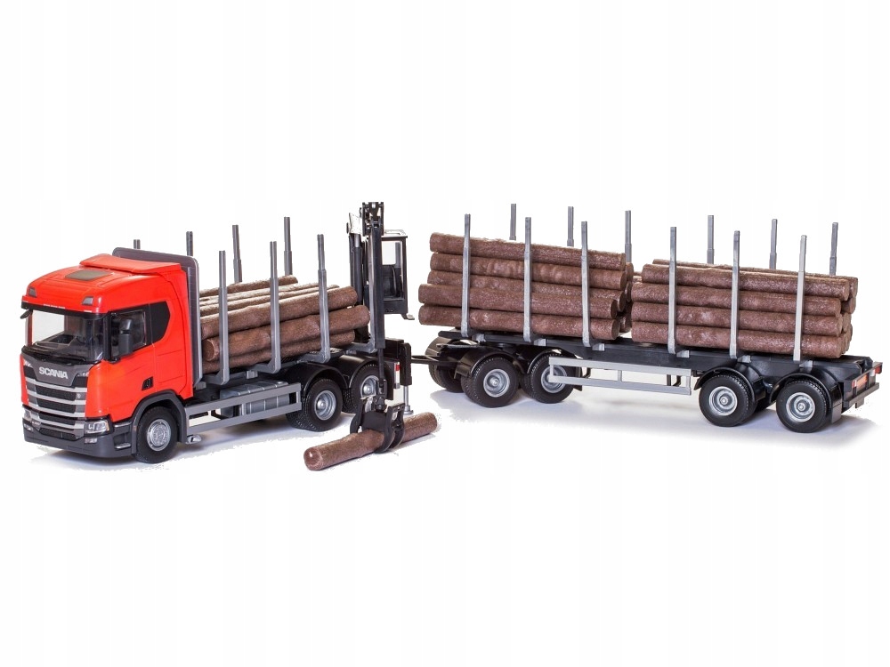 Scania R450 transportér červený 2 Emek 71605