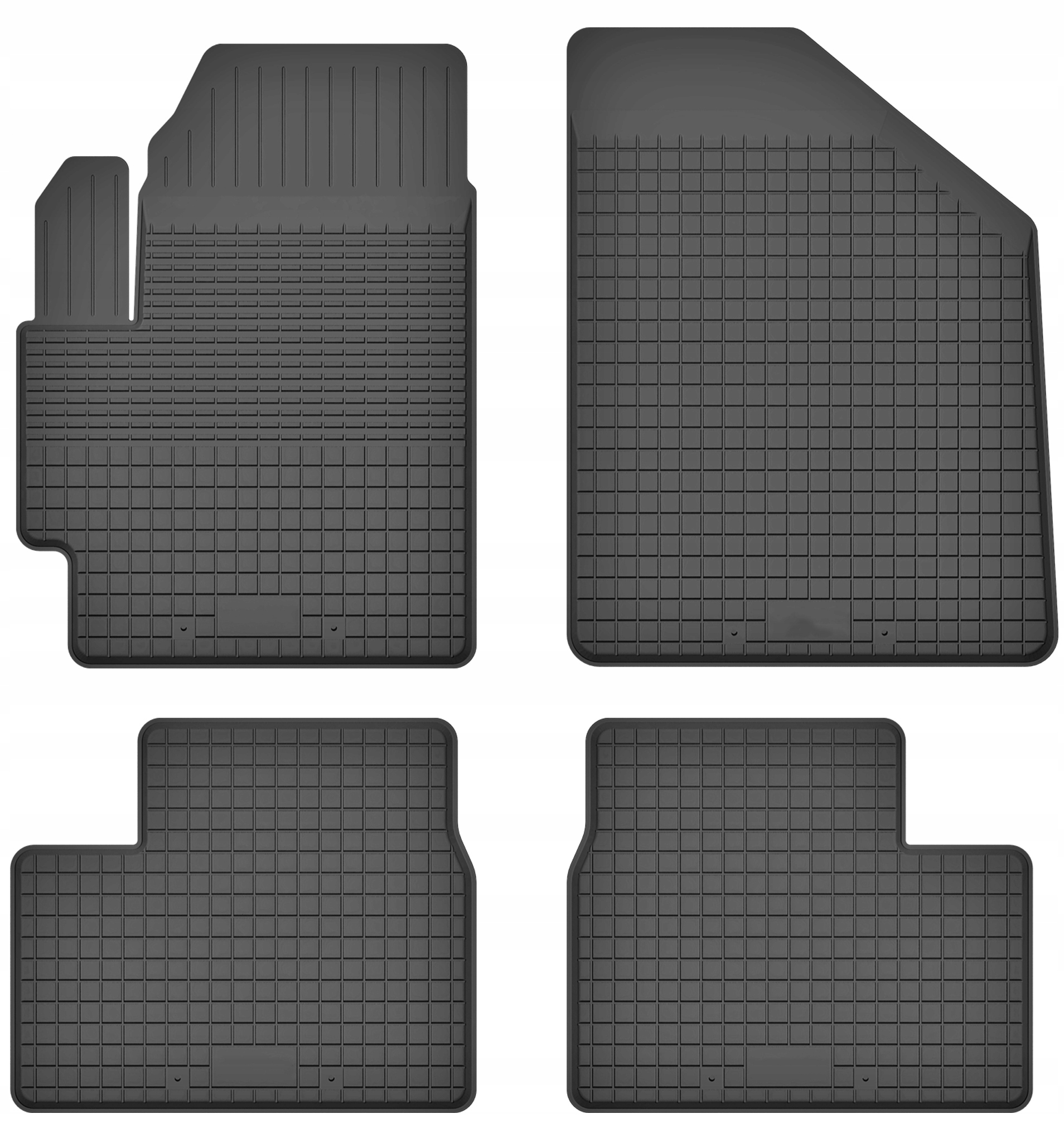 

Fiat Sedici 2006-2014 Dywaniki gumowe korytka
