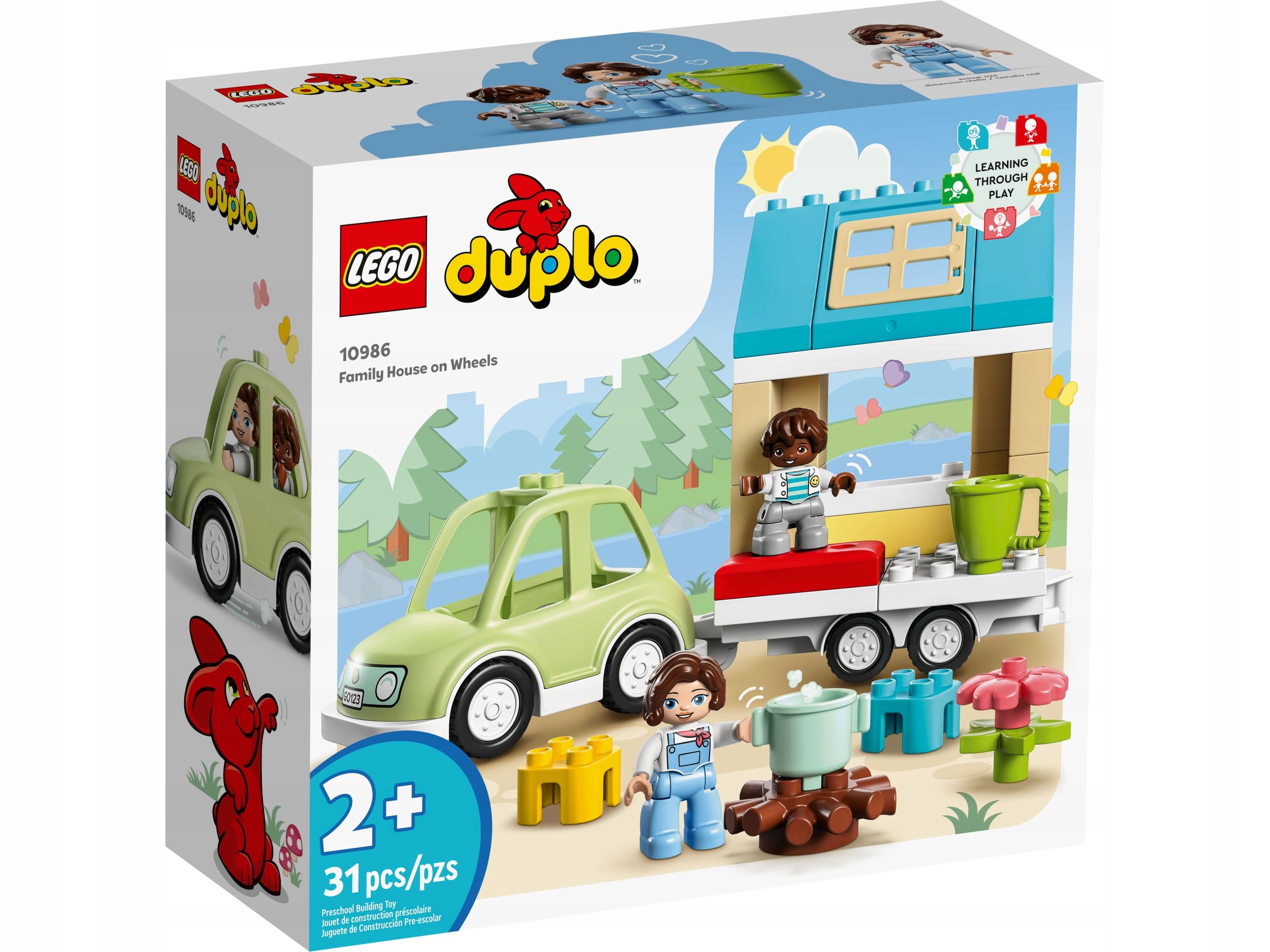 

Lego 10986 Duplo Dom Rodzinny Na Kółkach