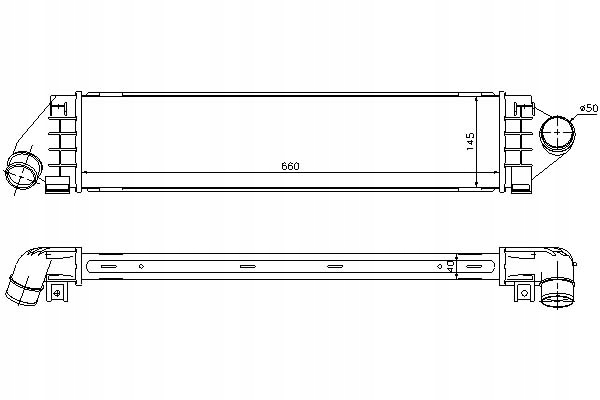 Nissens Intercooler Volvo S60 II S80 II V60 A V70