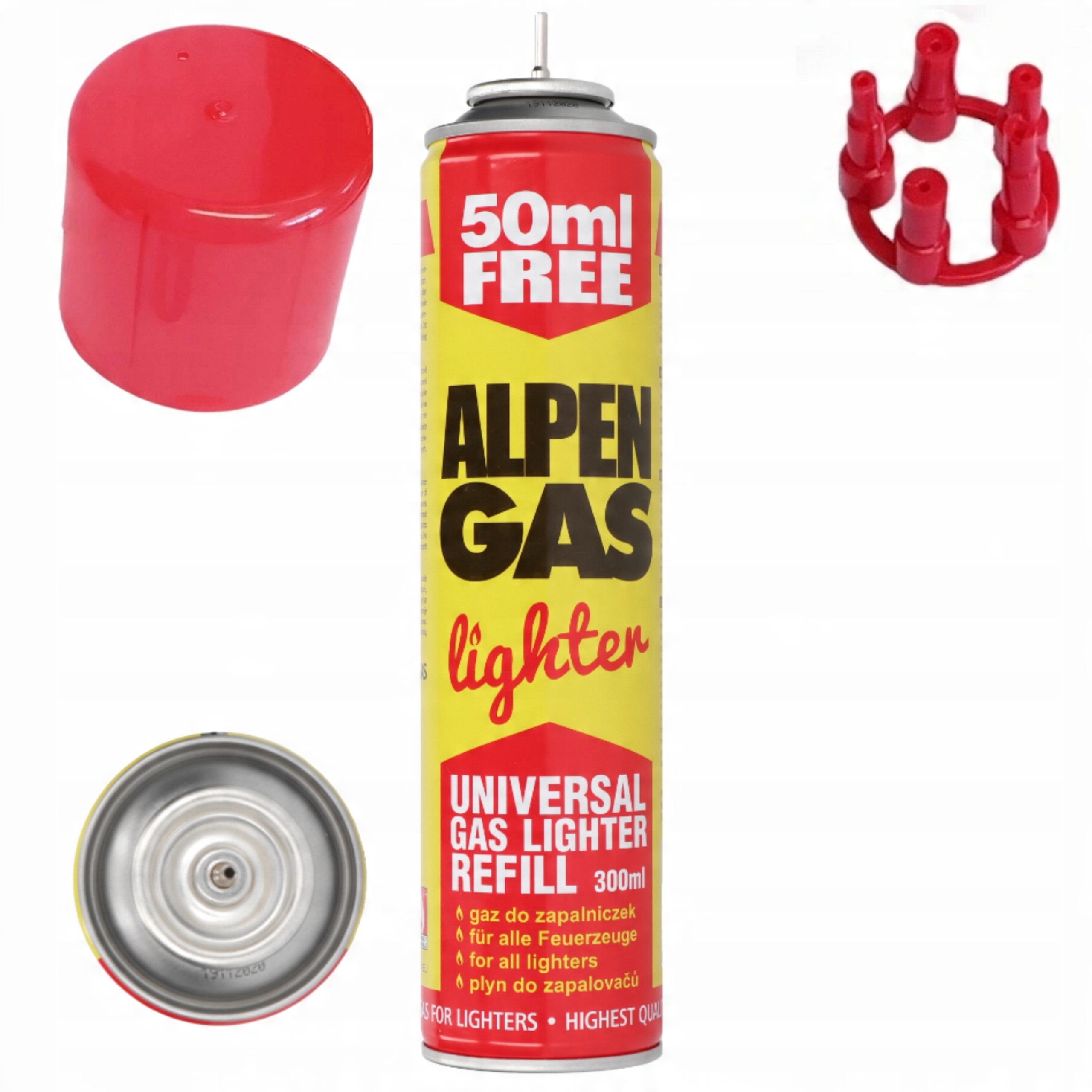 

Gaz do Zapalniczek 300ml Zapalarki Palnika Wydajny