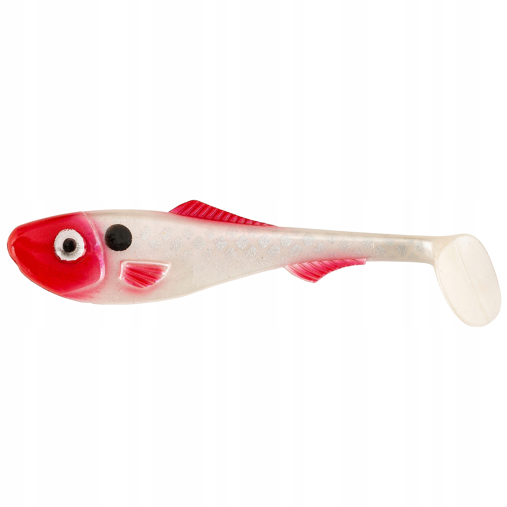 Przynęta ripper Abu Garcia Beast Perch Shad 8cm 5g red head 1szt.