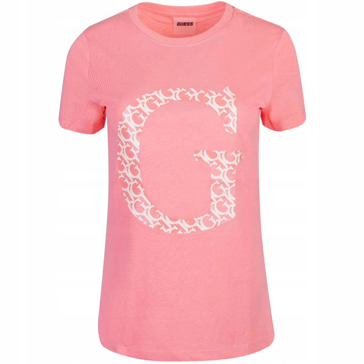 Guess Tričko Dámské Tričko Alethea Tričko Růžové vel. S