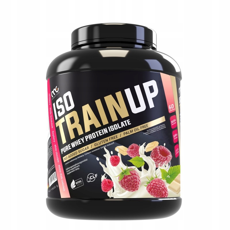 Muscle Clinic Iso Train Up 1800g Wpi proteinový izolát čistý Top
