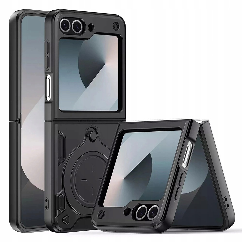 Techsuit CamGuard Pro ochronne etui do Samsung Galaxy Z Flip6 – czarne