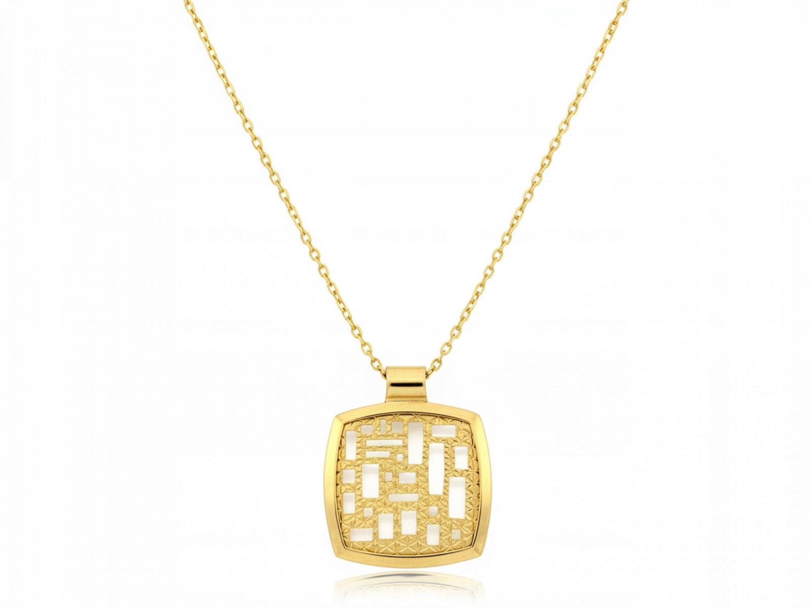 Náhrdelník pro ženu ze zlata 585, stylový a módní vzor