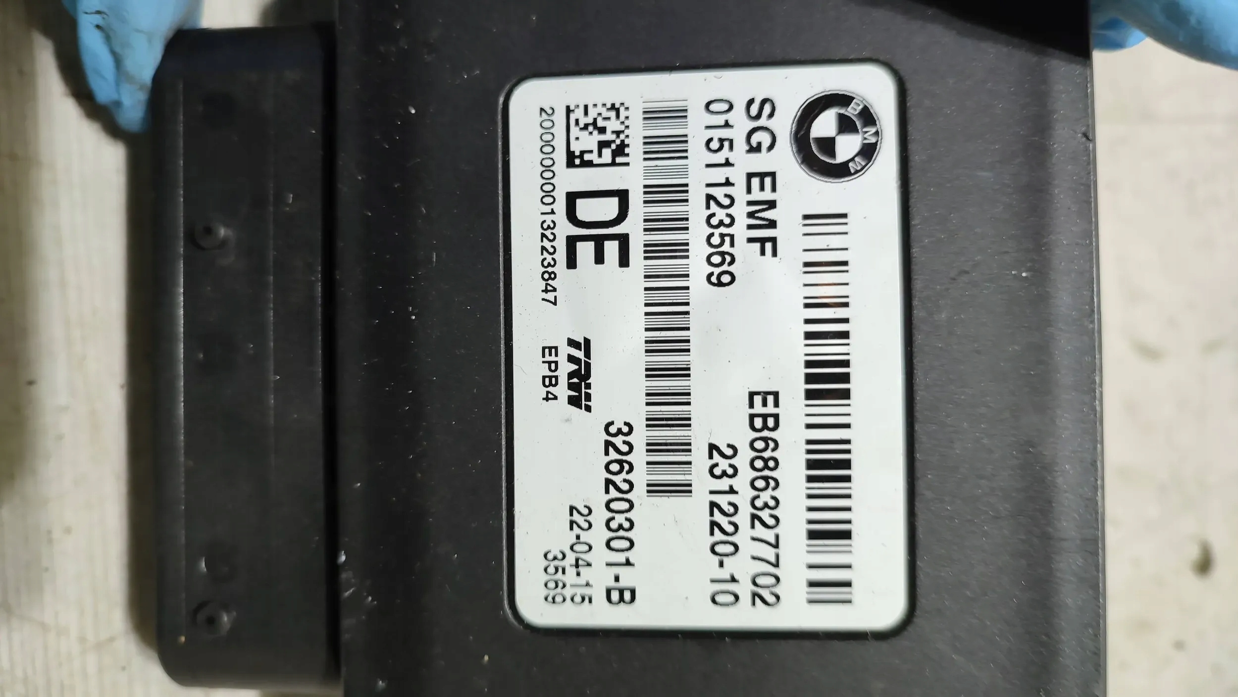 BMW X3 F25 15r 2.0d module control unit electric brake
