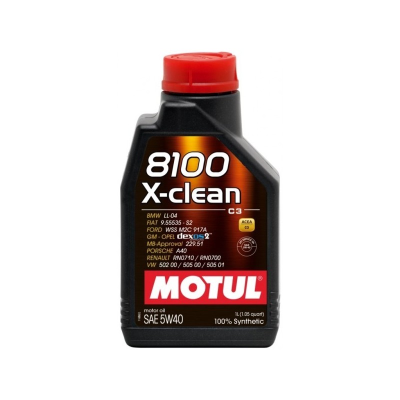 

Olej 5W-40 Motul 8100 X-clean C3 Dpf 1L 5W40