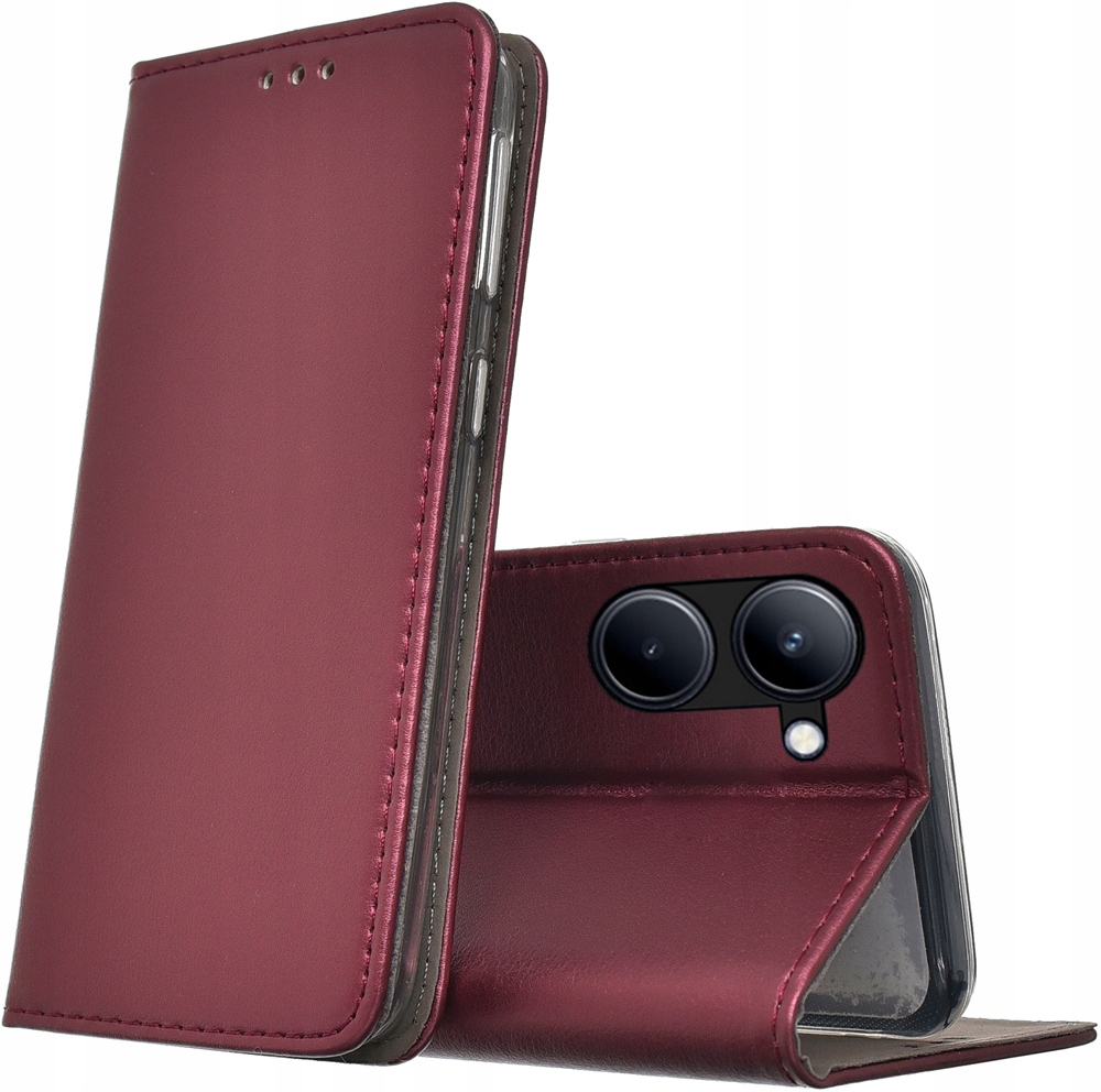 

Etui skóra Magnet Szkło 9H do Realme C33