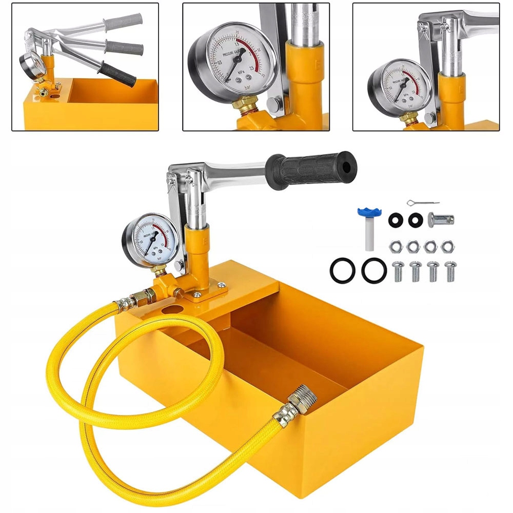Ruční Pumpa Pro Tlakové Zkoušky Těsnosti 25 Bar 95 cm